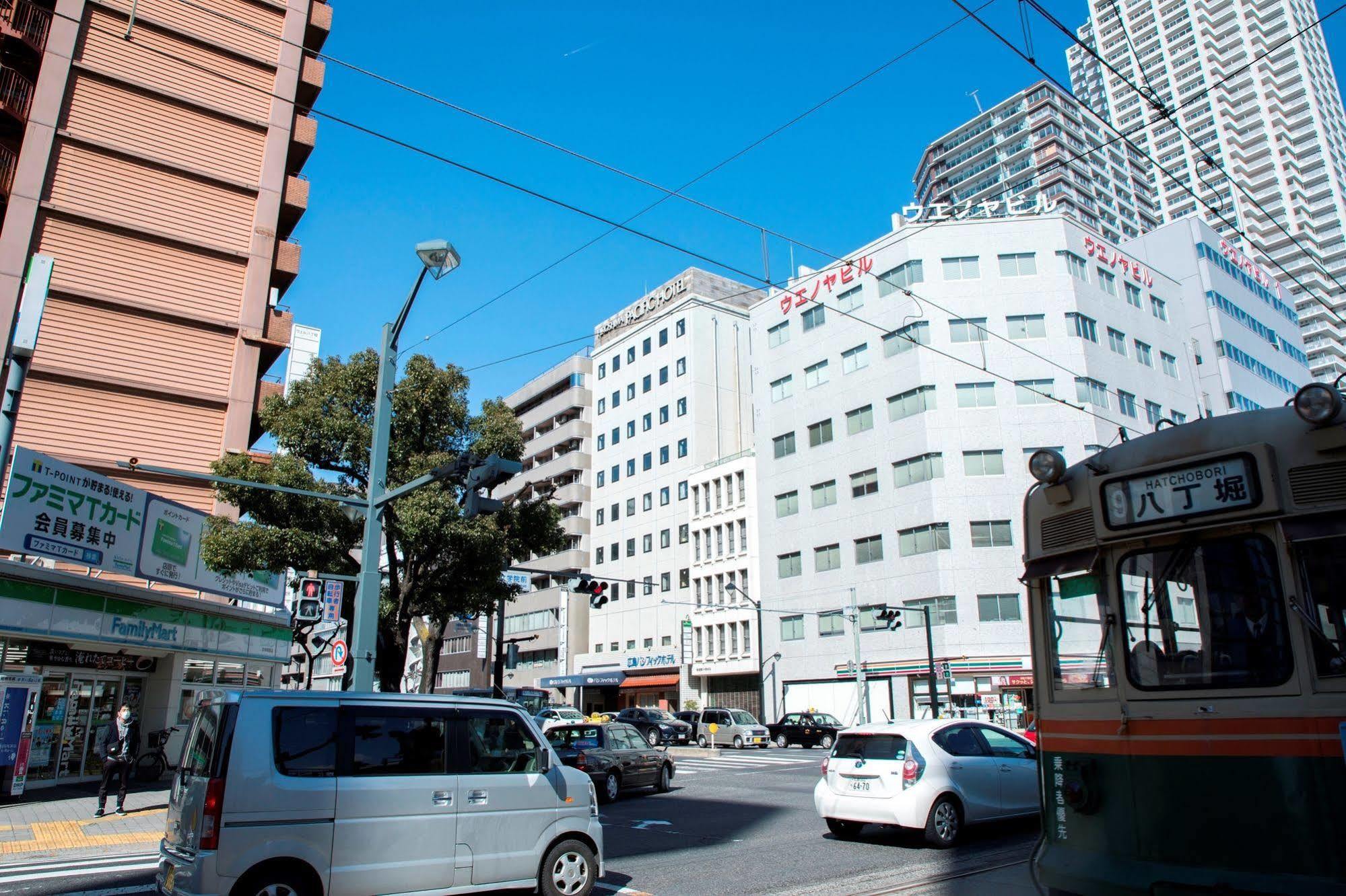 Hiroshima Pacific Hotel Bagian luar foto
