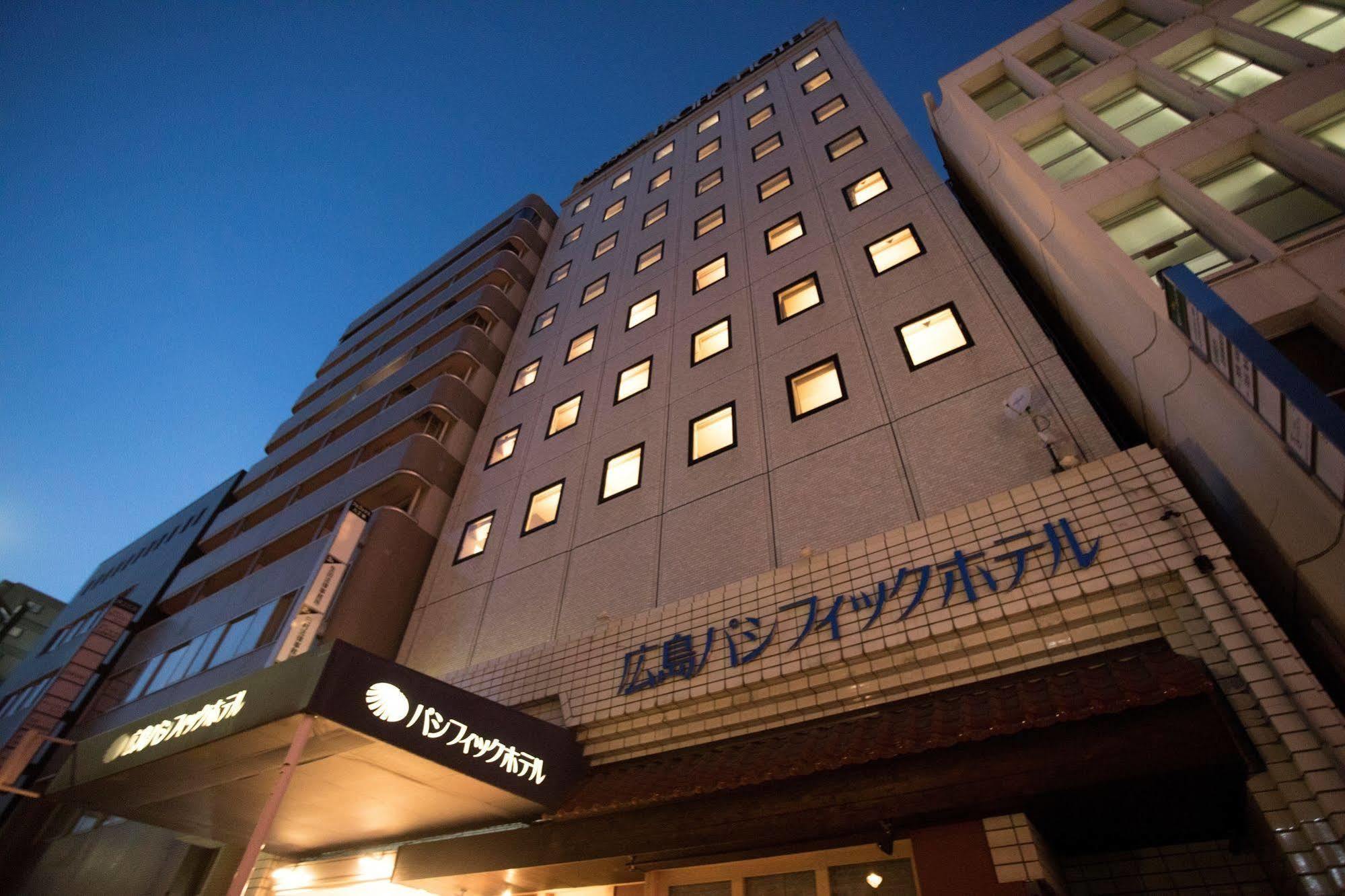 Hiroshima Pacific Hotel Bagian luar foto